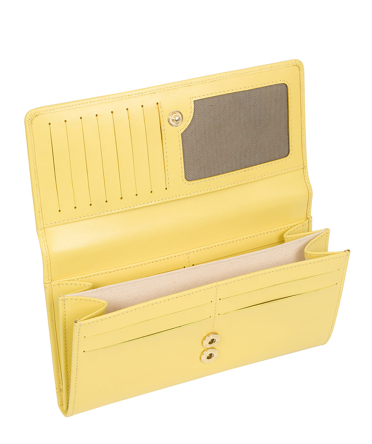 'Fenny' Lemon Leather Purse