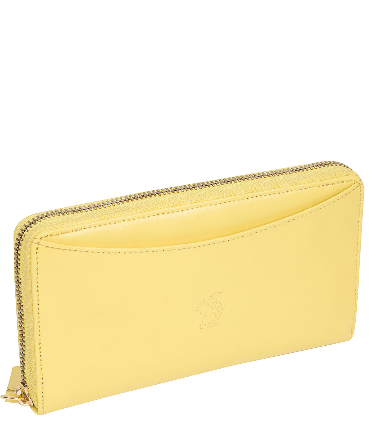 'Billie' Lemon Leather Purse