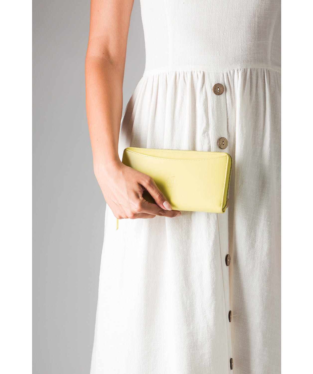 'Billie' Lemon Leather Purse