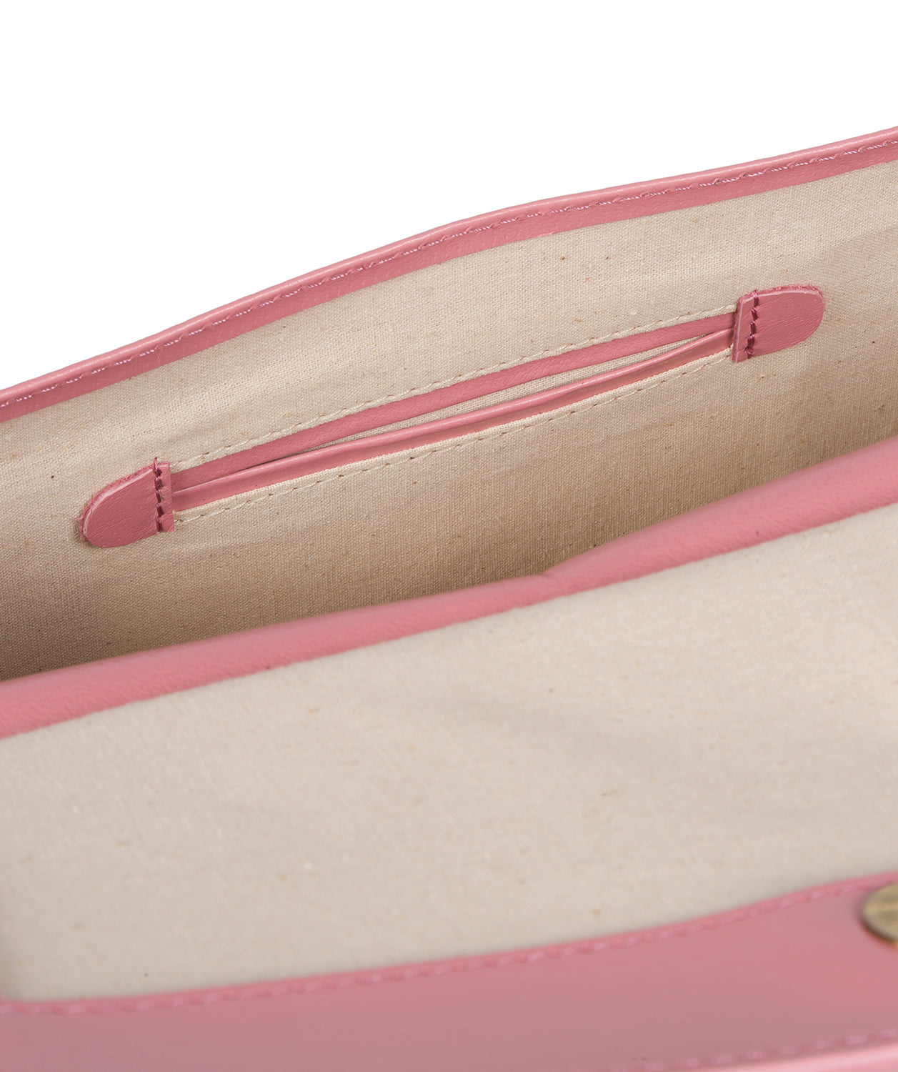 'Ellipse' Blush Leather Cross Body Bag