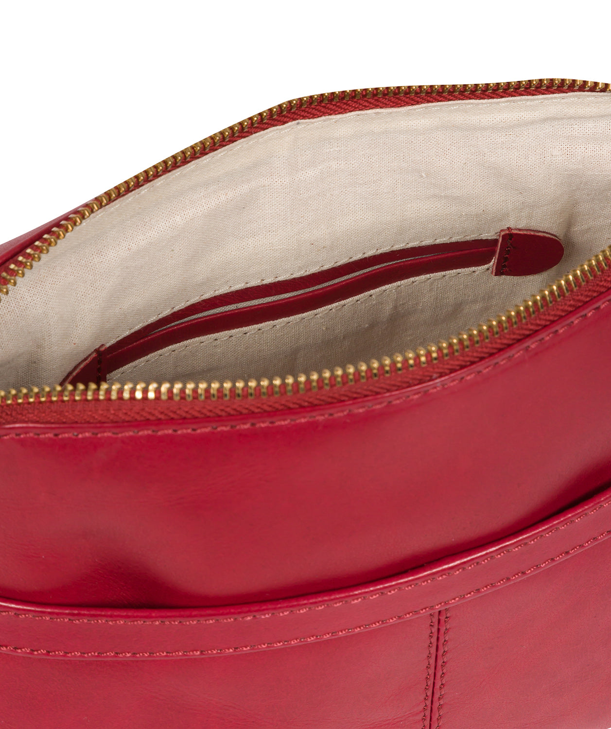 'Dainty' Chilli Pepper Leather Cross Body Bag