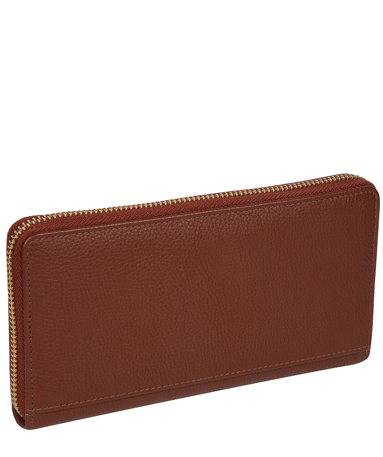 'Billie' Chestnut Leather Purse