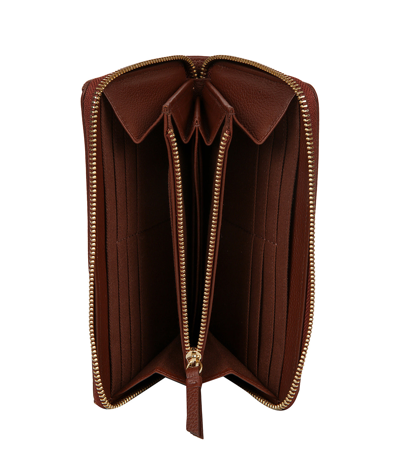 'Billie' Chestnut Leather Purse