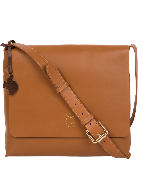 'Bale' Saddle Tan Vegetable-Tanned Leather Tote Bag