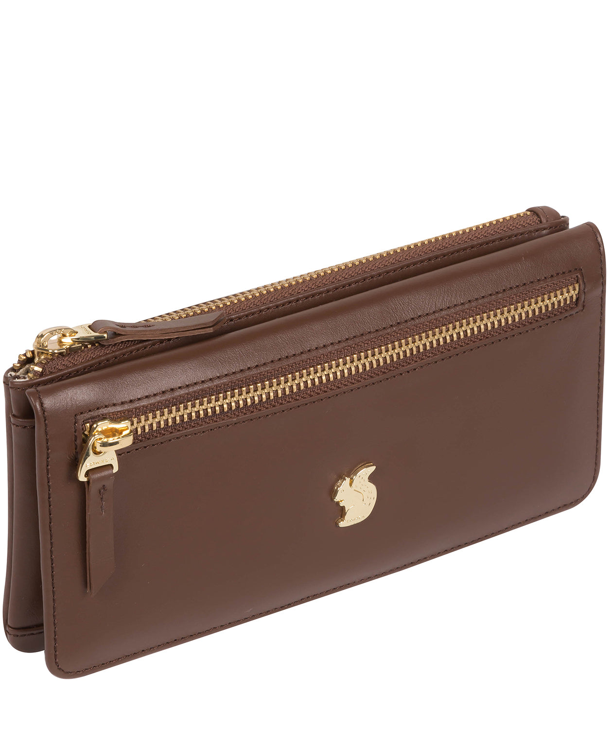 'Buttercup' Ombré Chestnut Leather Bi-Fold Purse