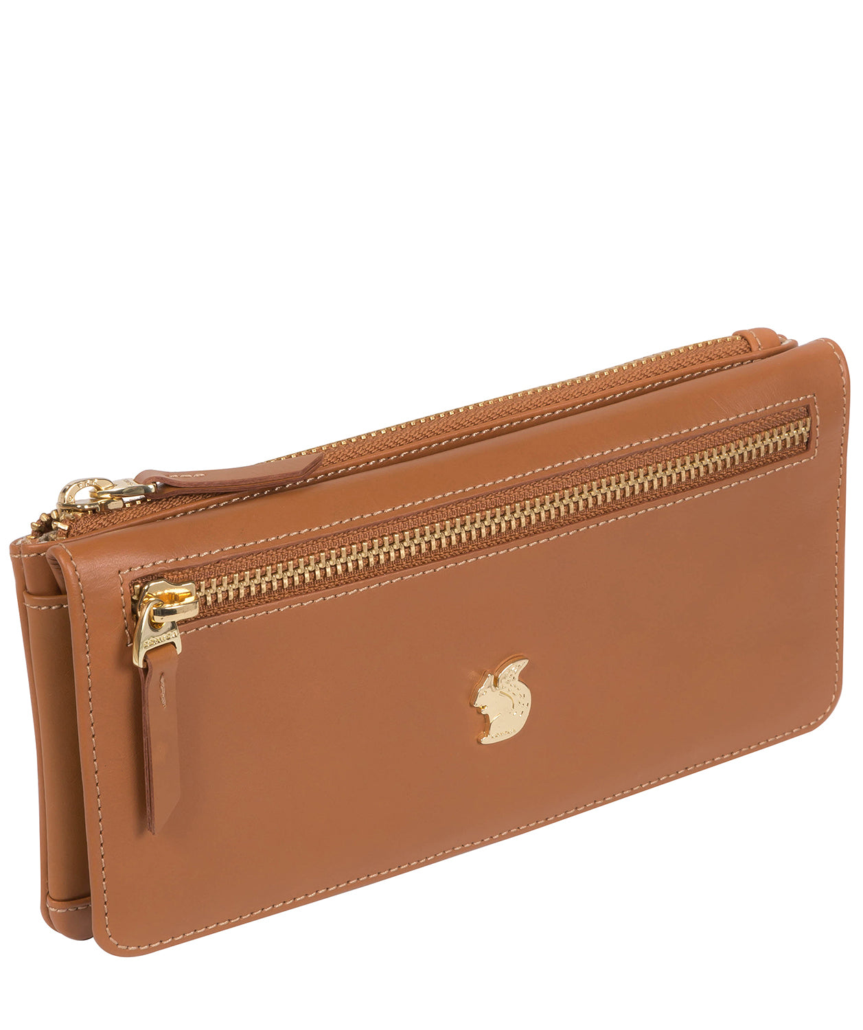 'Buttercup' Saddle Tan Leather Bi-Fold Purse
