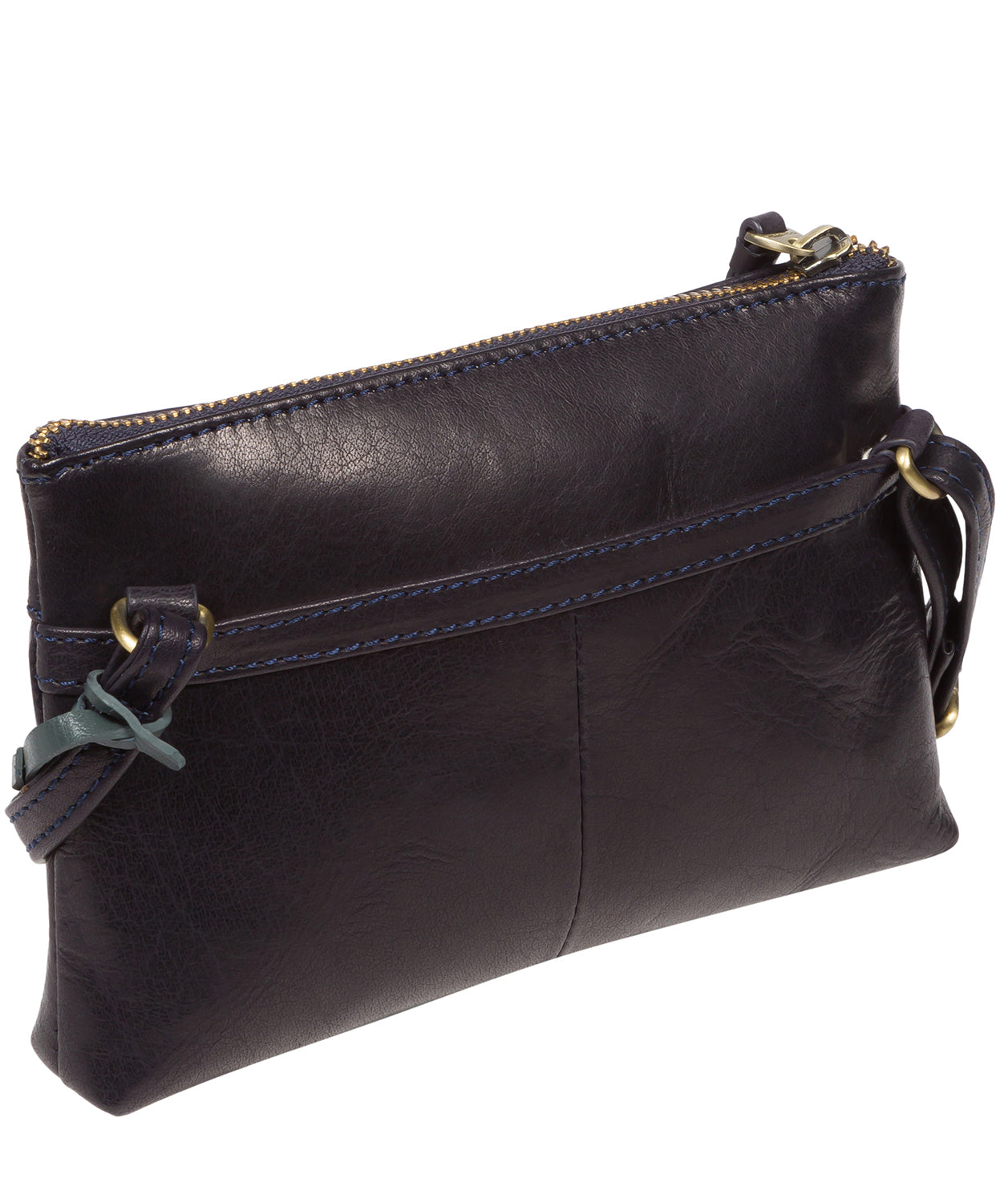 'Sweetie' Navy Leather Cross Body Bag