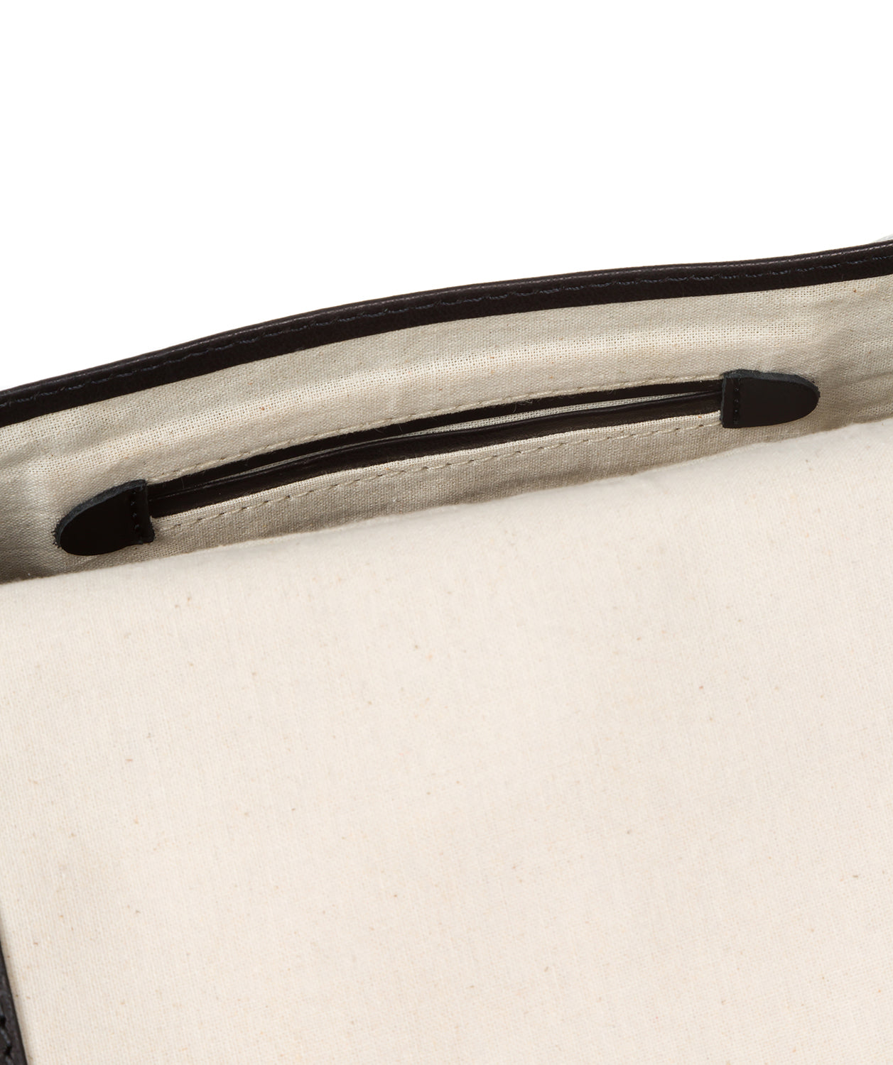 'Cara' Black Leather Cross Body Clutch Bag