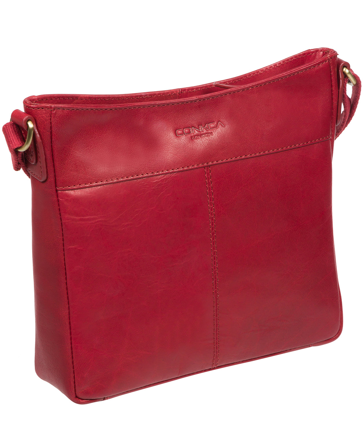 'Baby Bon' Chilli Pepper Leather Cross Body Bag