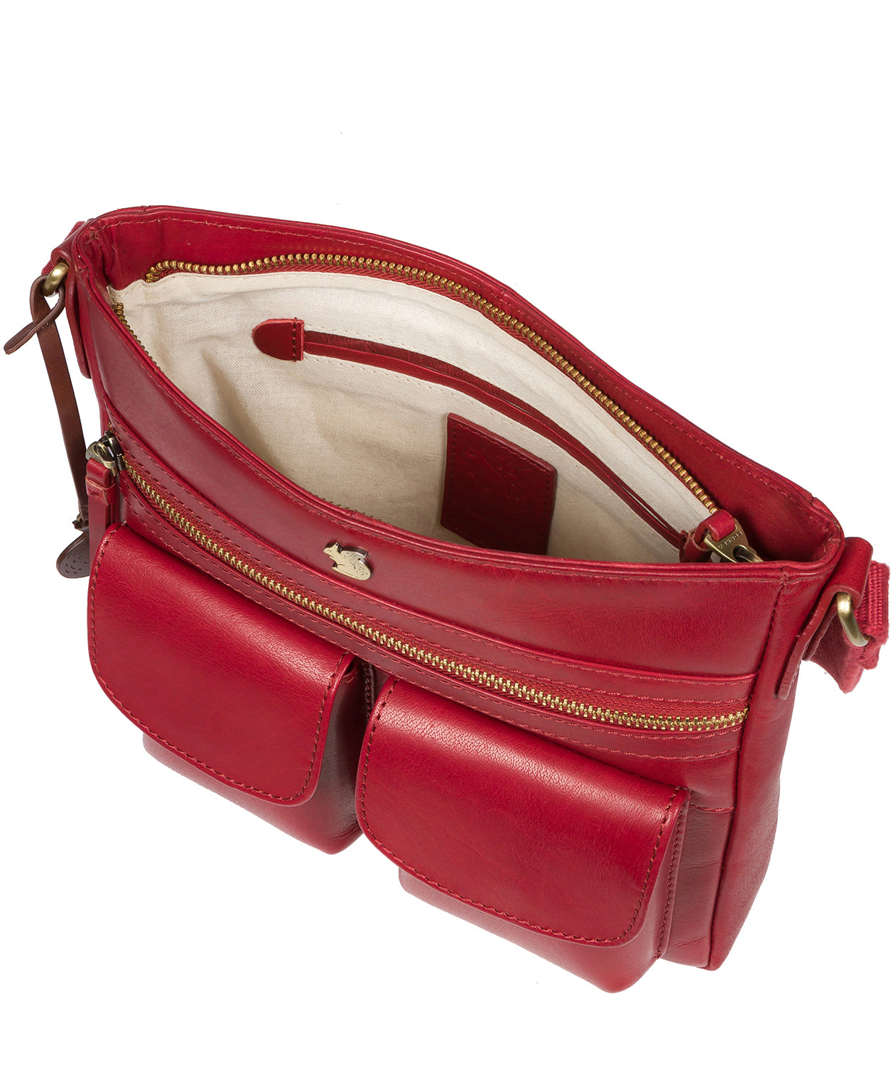 'Baby Bon' Chilli Pepper Leather Cross Body Bag