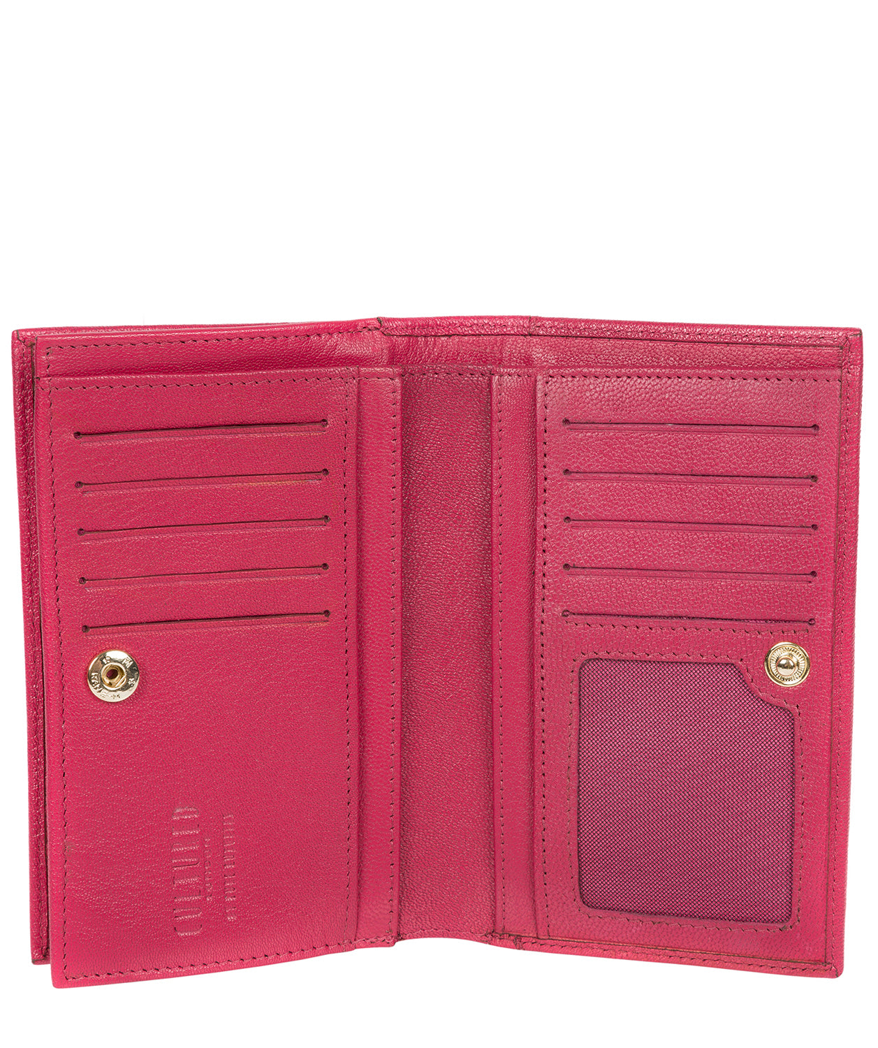 'Stow' Geranium Leather Purse image 3