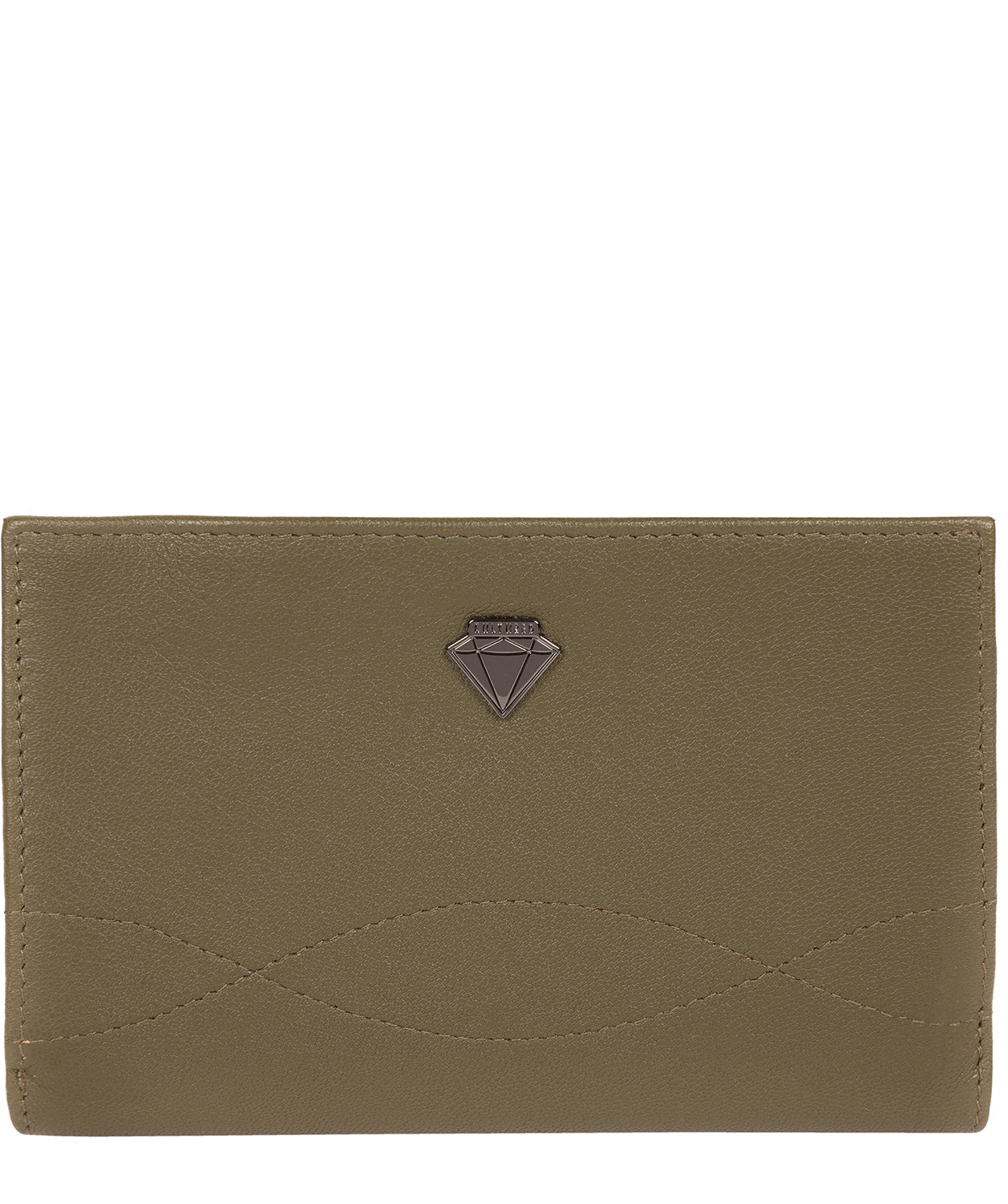 'Stow' Olive Leather Purse image 1