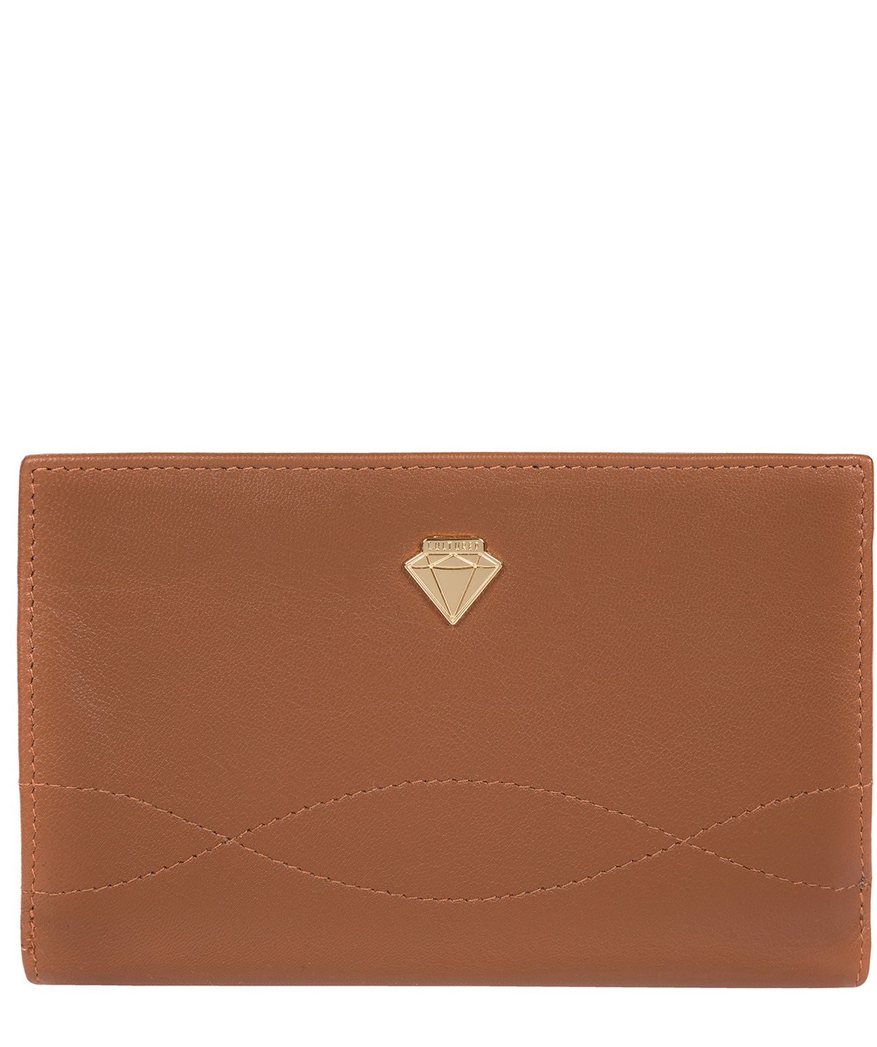 'Stow' Tan Leather Purse image 1