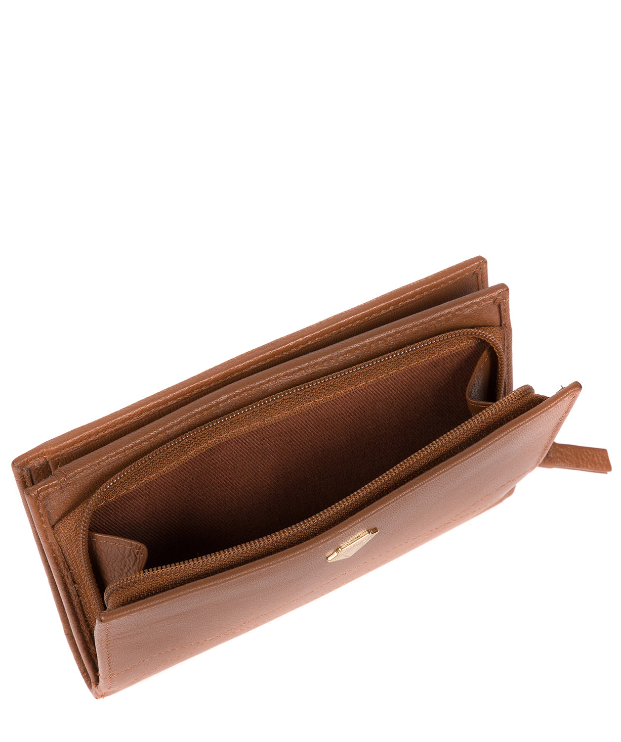 'Stow' Tan Leather Purse image 4