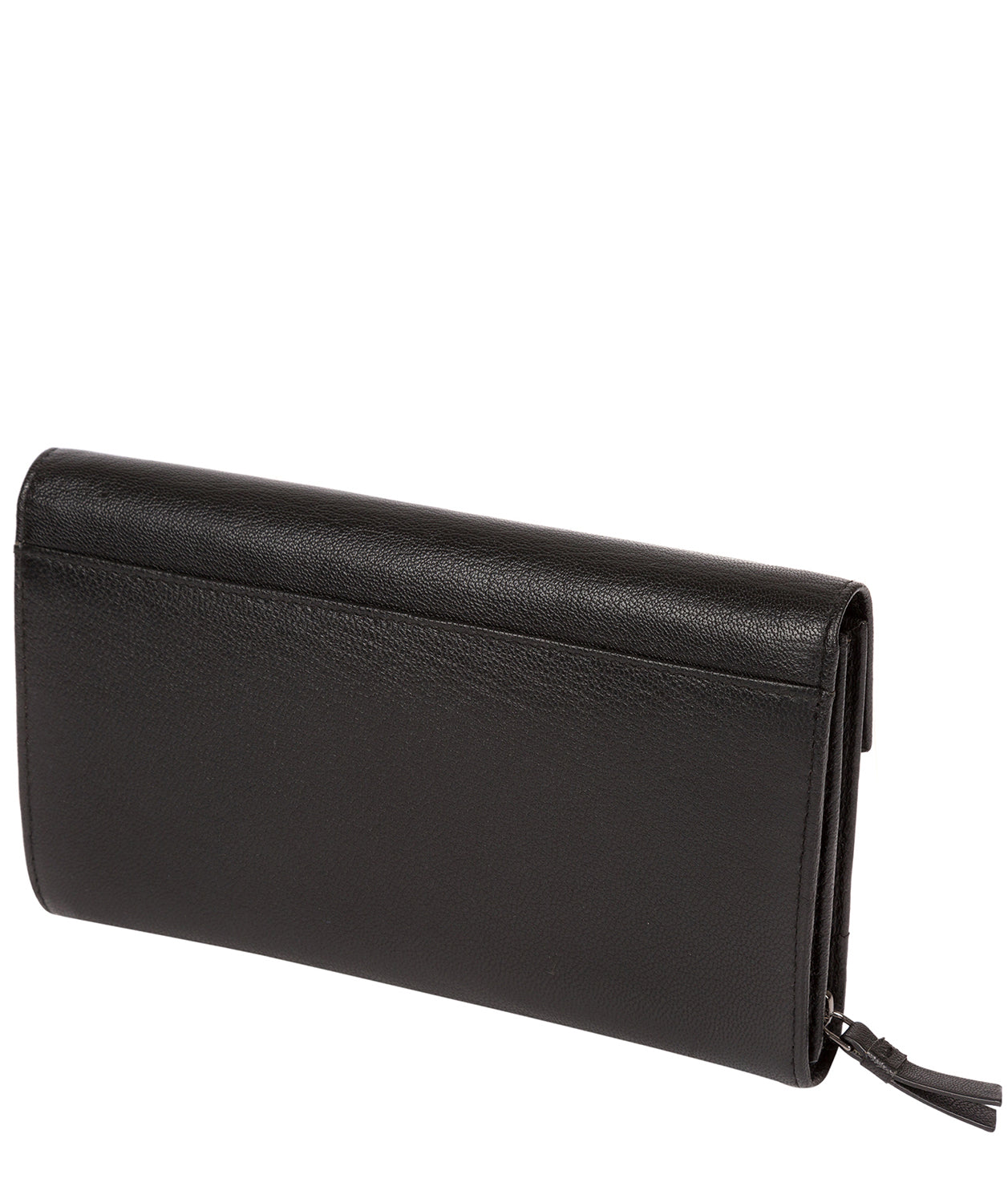 'Keston' Black Leather Purse image 3
