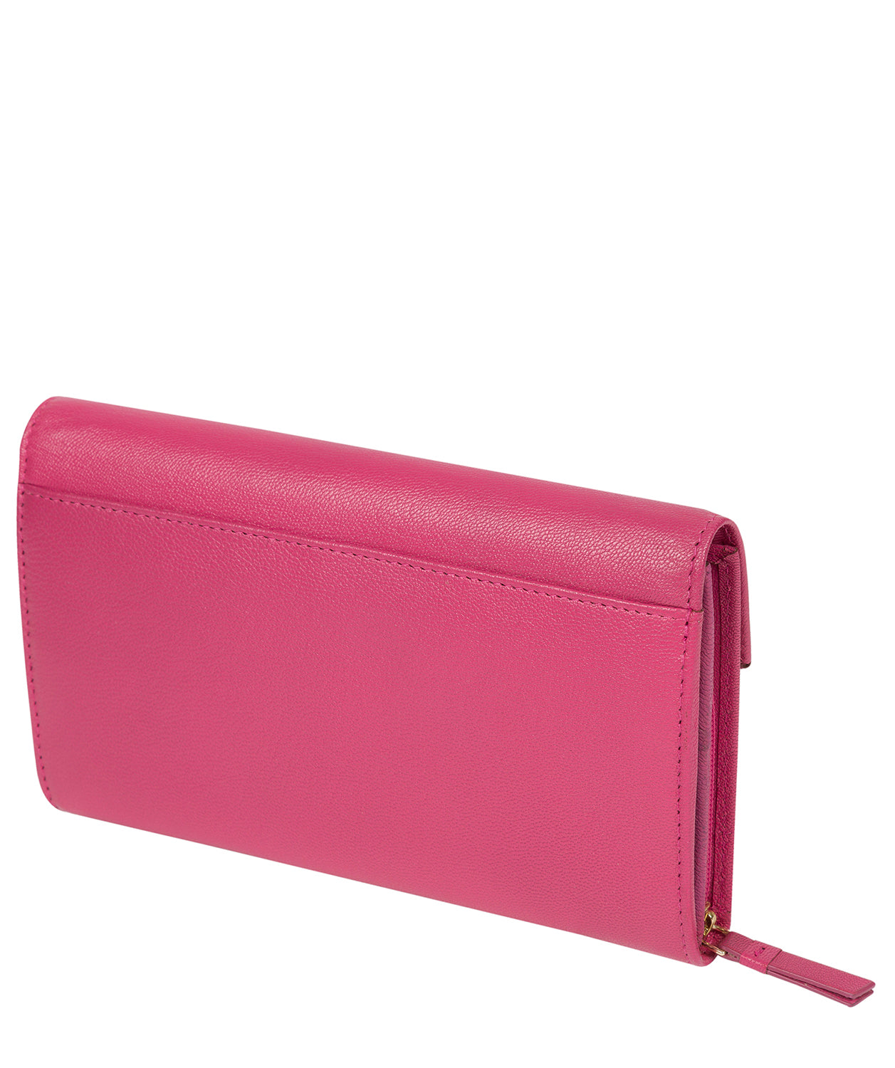 'Keston' Fuchsia Leather Purse Pure Luxuries London