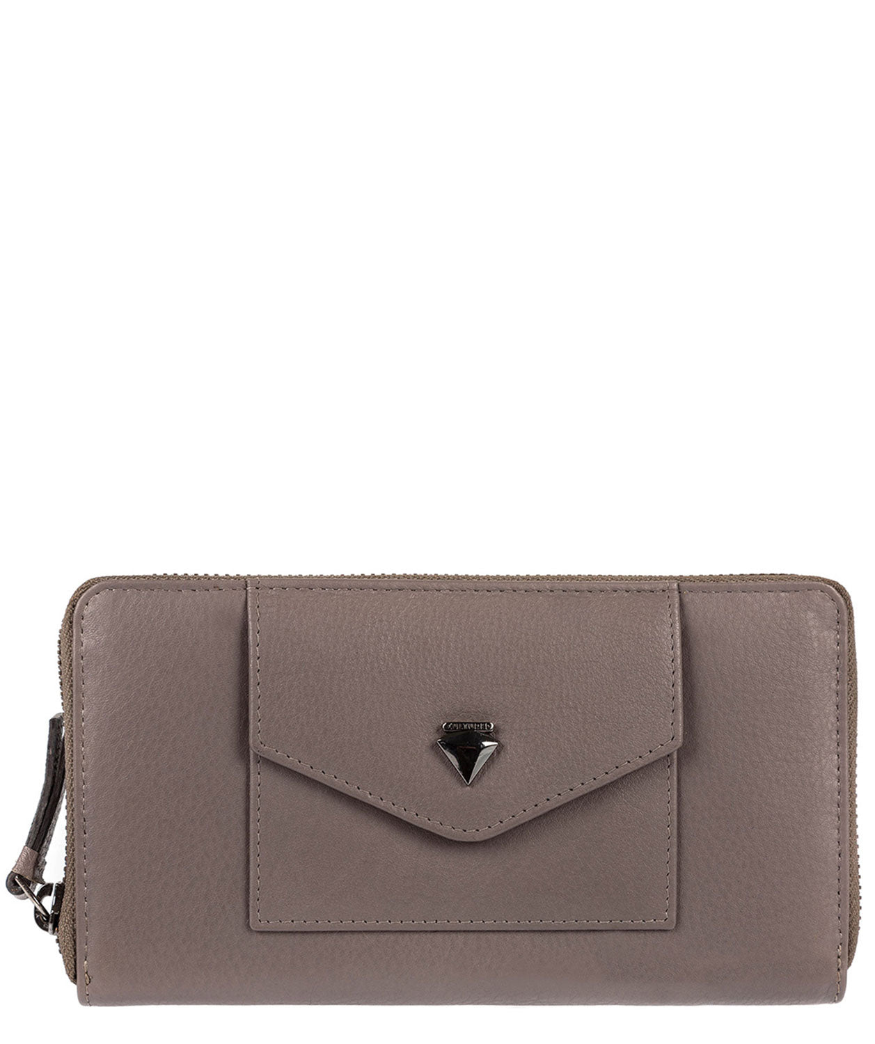 'Europa' Grey Soft Cowhide RFID Purse