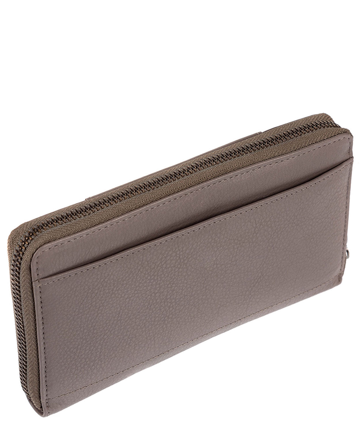 'Europa' Grey Soft Cowhide RFID Purse
