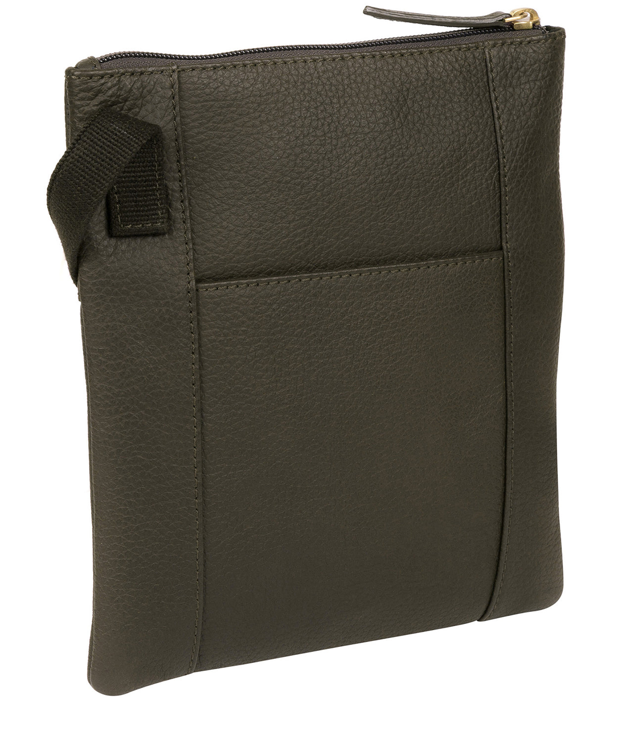 'Heloise' Olive Leather Small Cross Body Bag image 3