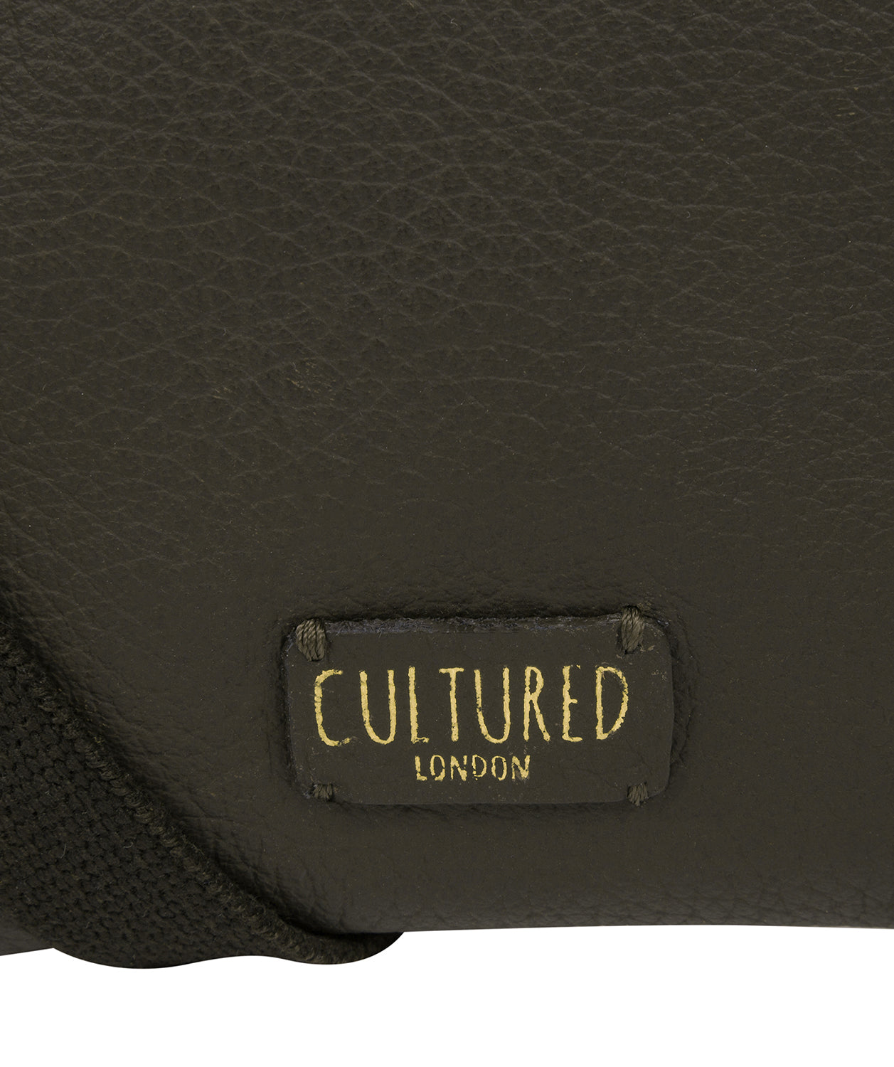 'Heloise' Olive Leather Small Cross Body Bag Pure Luxuries London
