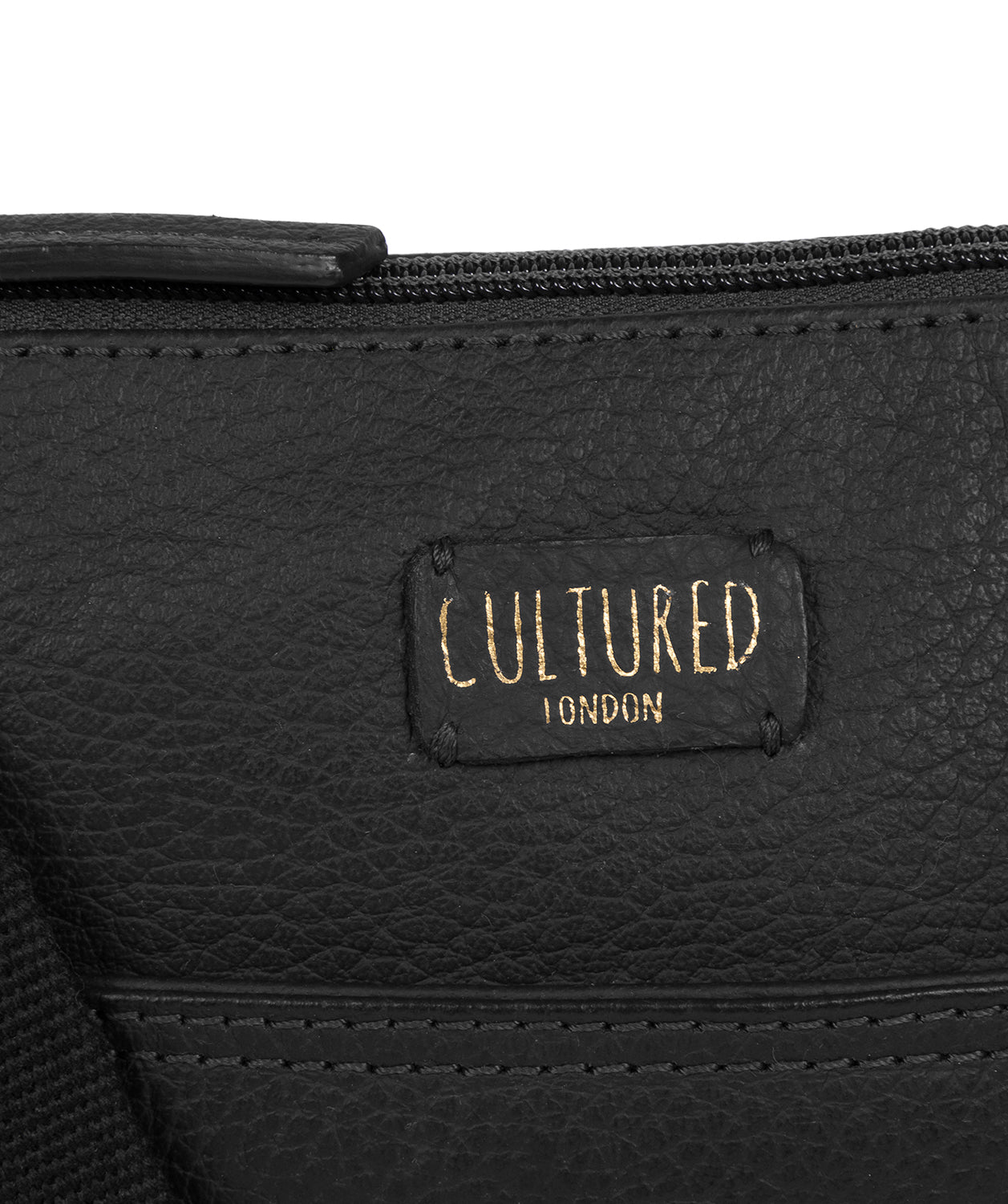 'Lucie' Black Leather Small Cross Body Bag image 5