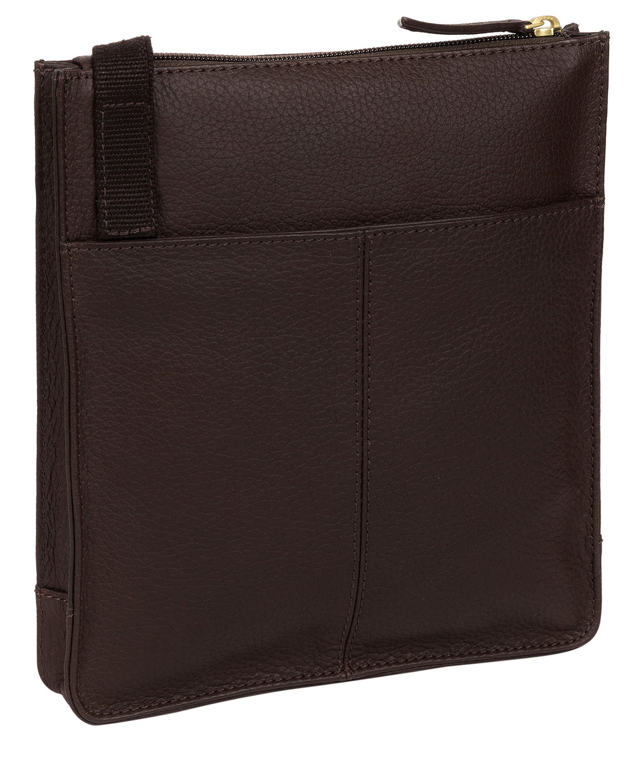 'Celeste' Dark Chocolate Leather Small Cross Body Bag image 3