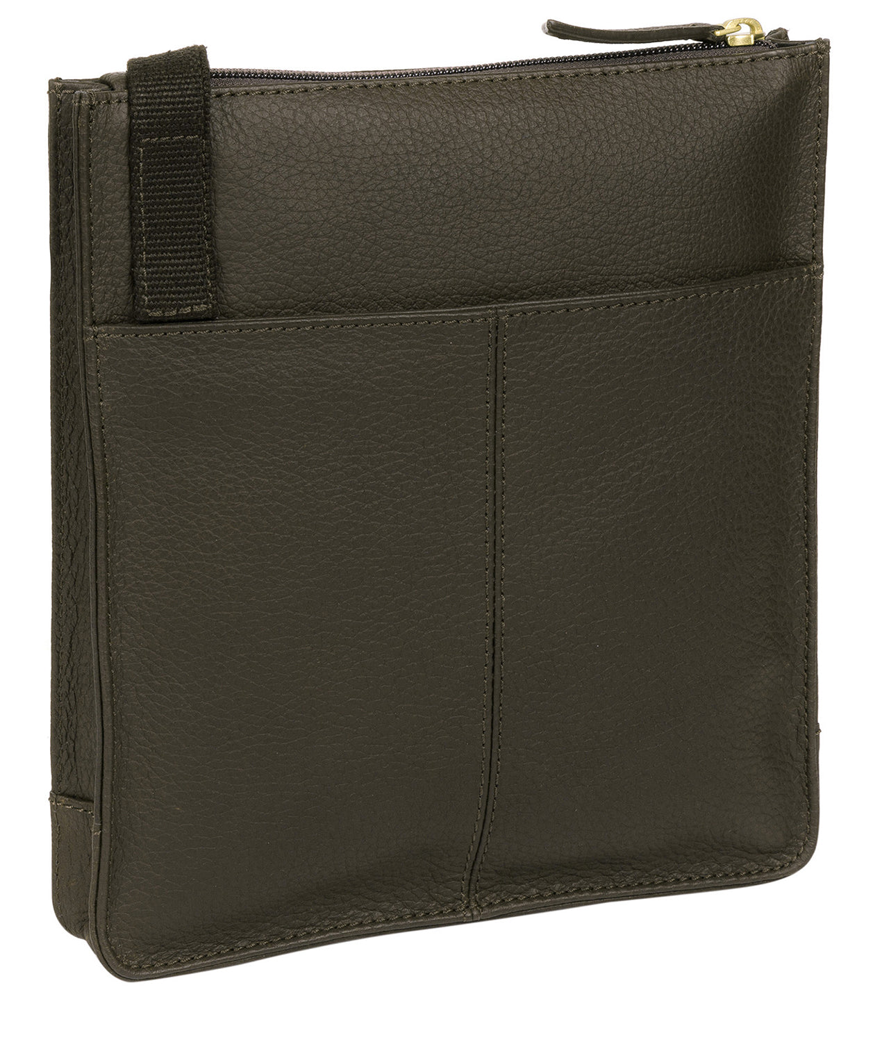 'Celeste' Olive Leather Small Cross Body Bag image 3