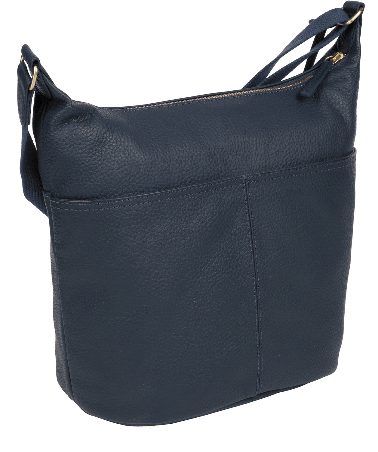 'Paula' Denim Leather Cross Body Bag image 3