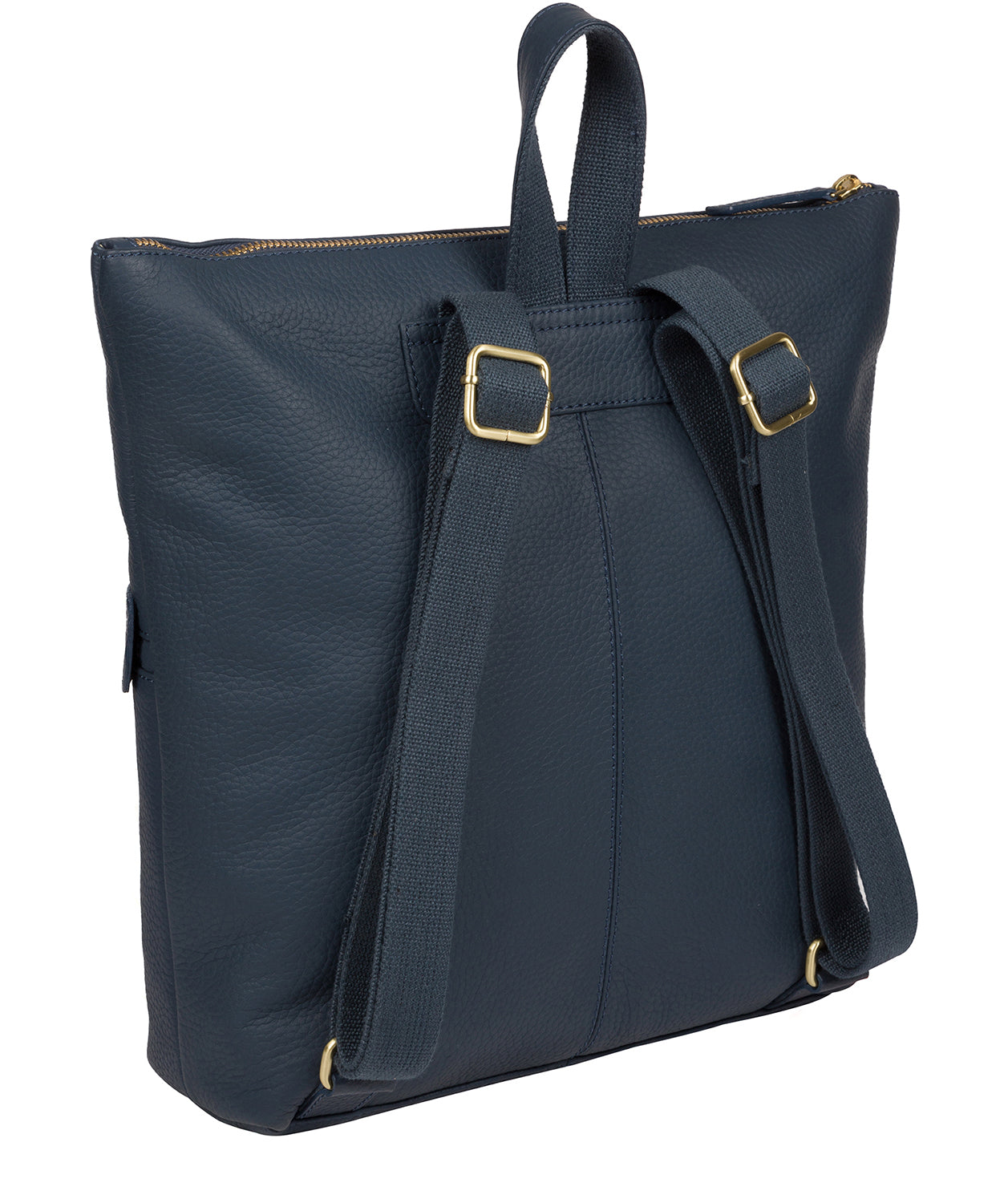 'Josie' Denim Leather Backpack image 3