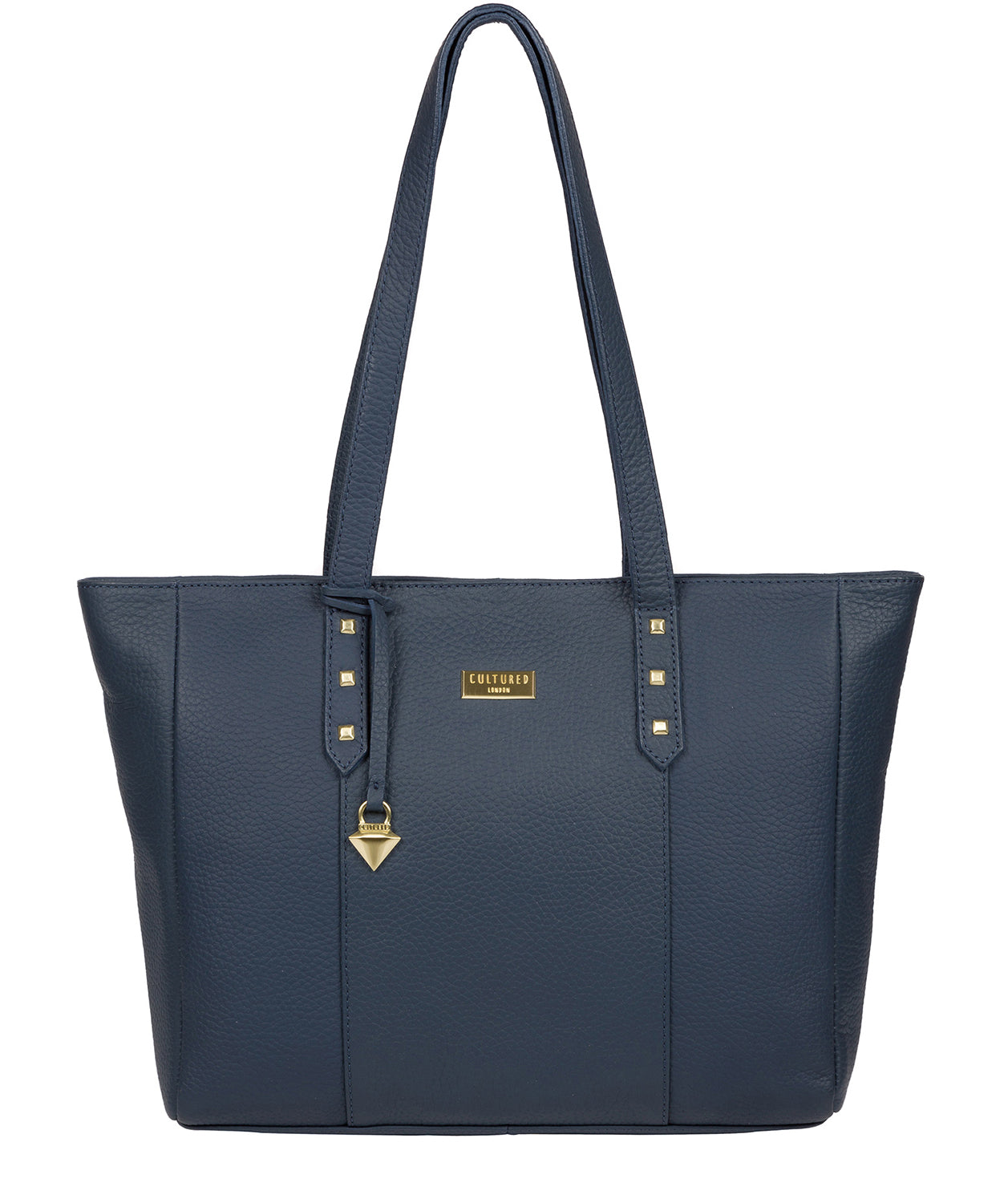 'Tabia' Denim Leather Tote Bag image 1