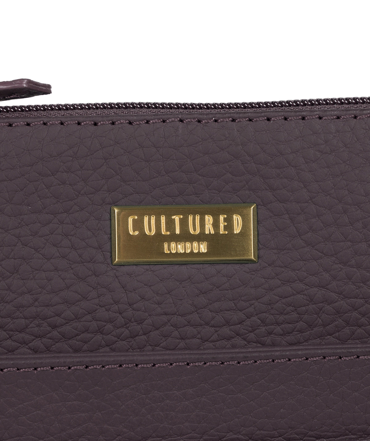'Joan' Fig Leather Cross Body Bag image 6