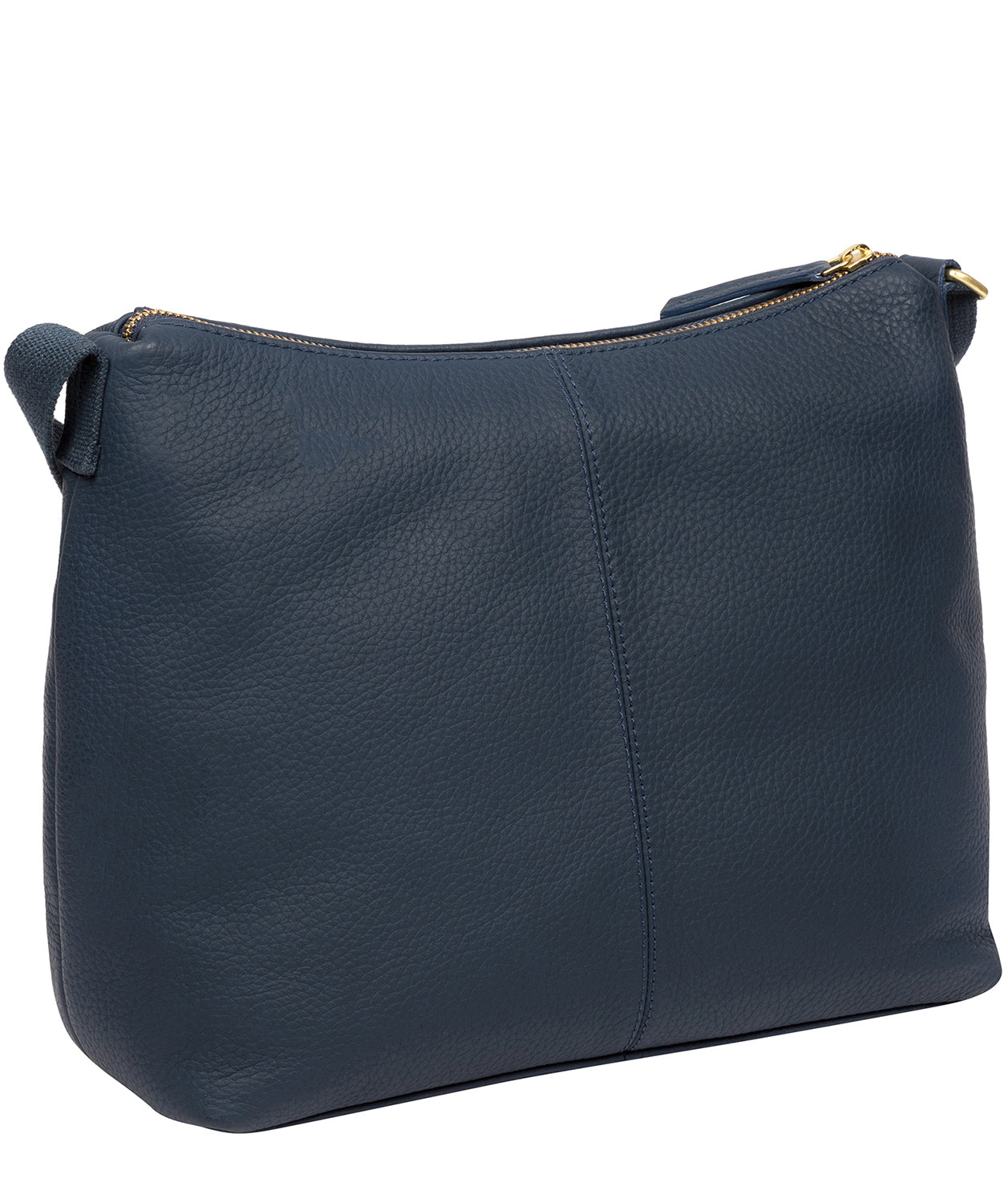 'Henriette' Denim Leather Shoulder Bag Pure Luxuries London