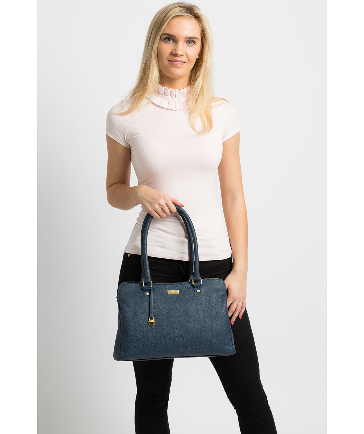 'Kiona' Denim Leather Handbag image 2