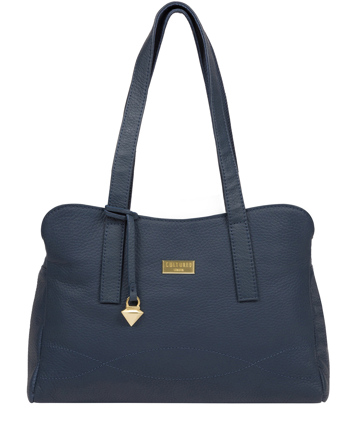 'Liana' Denim Leather Handbag image 1