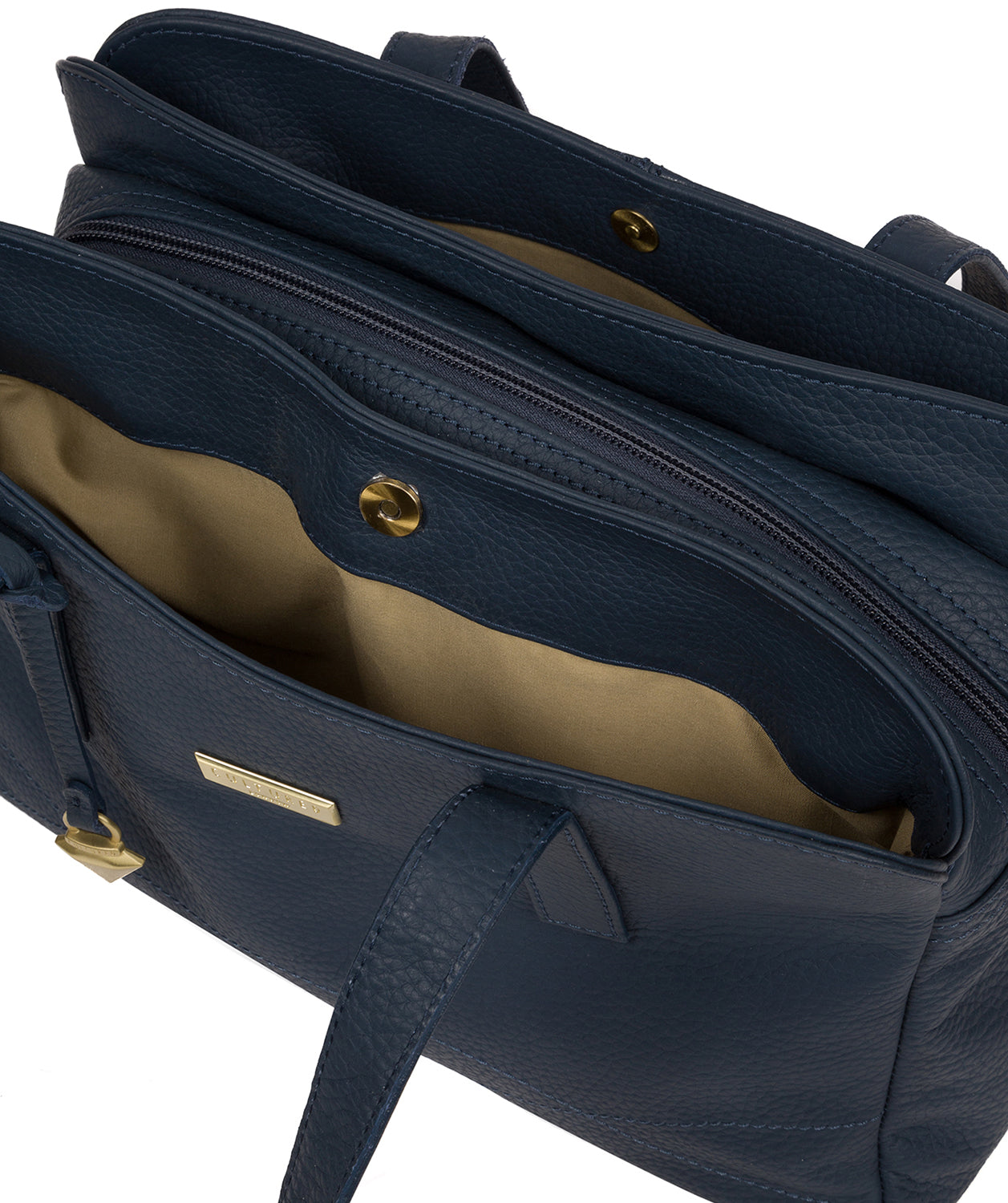 'Liana' Denim Leather Handbag image 5