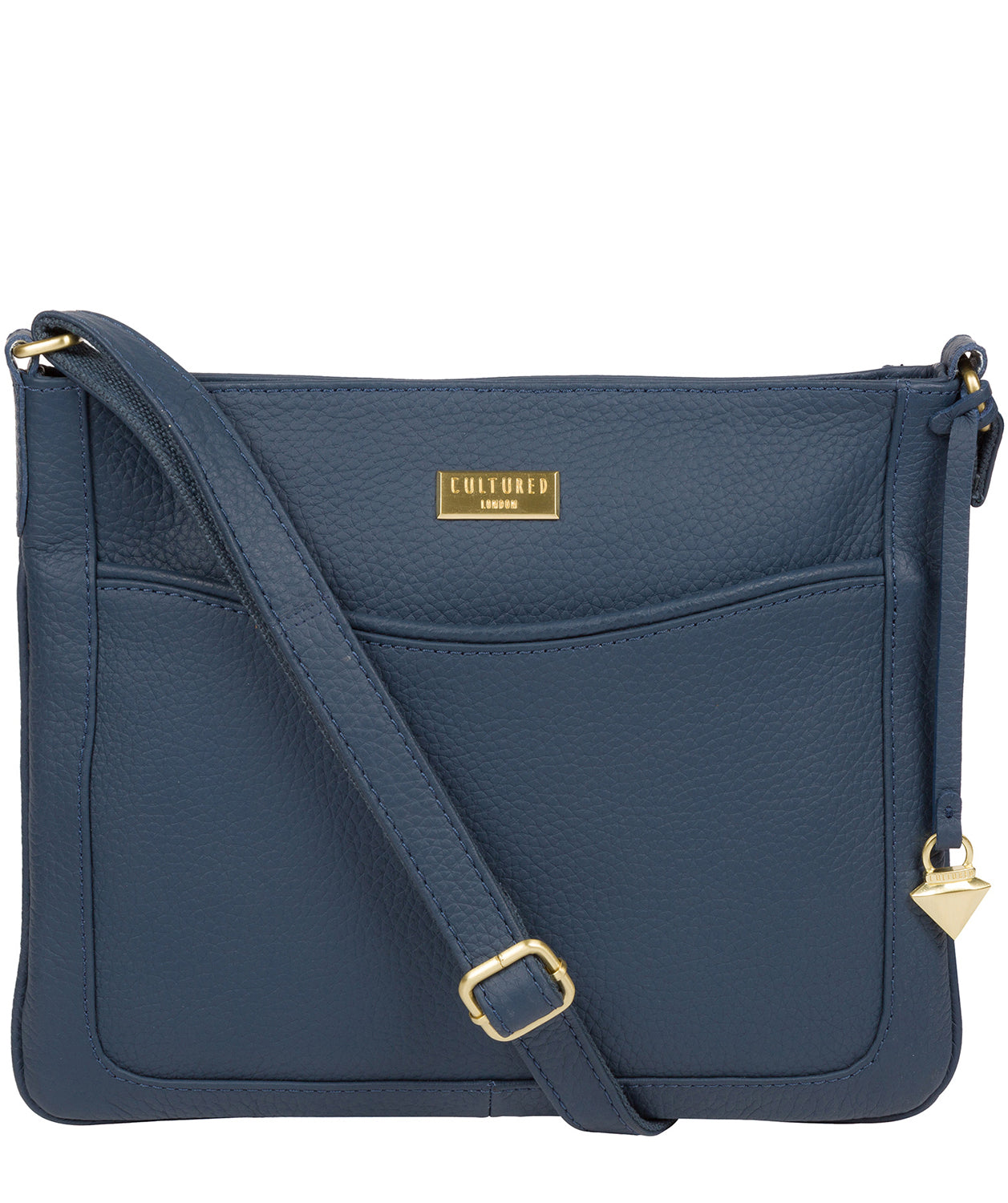 'Mireya' Denim Leather Cross Body Bag image 1