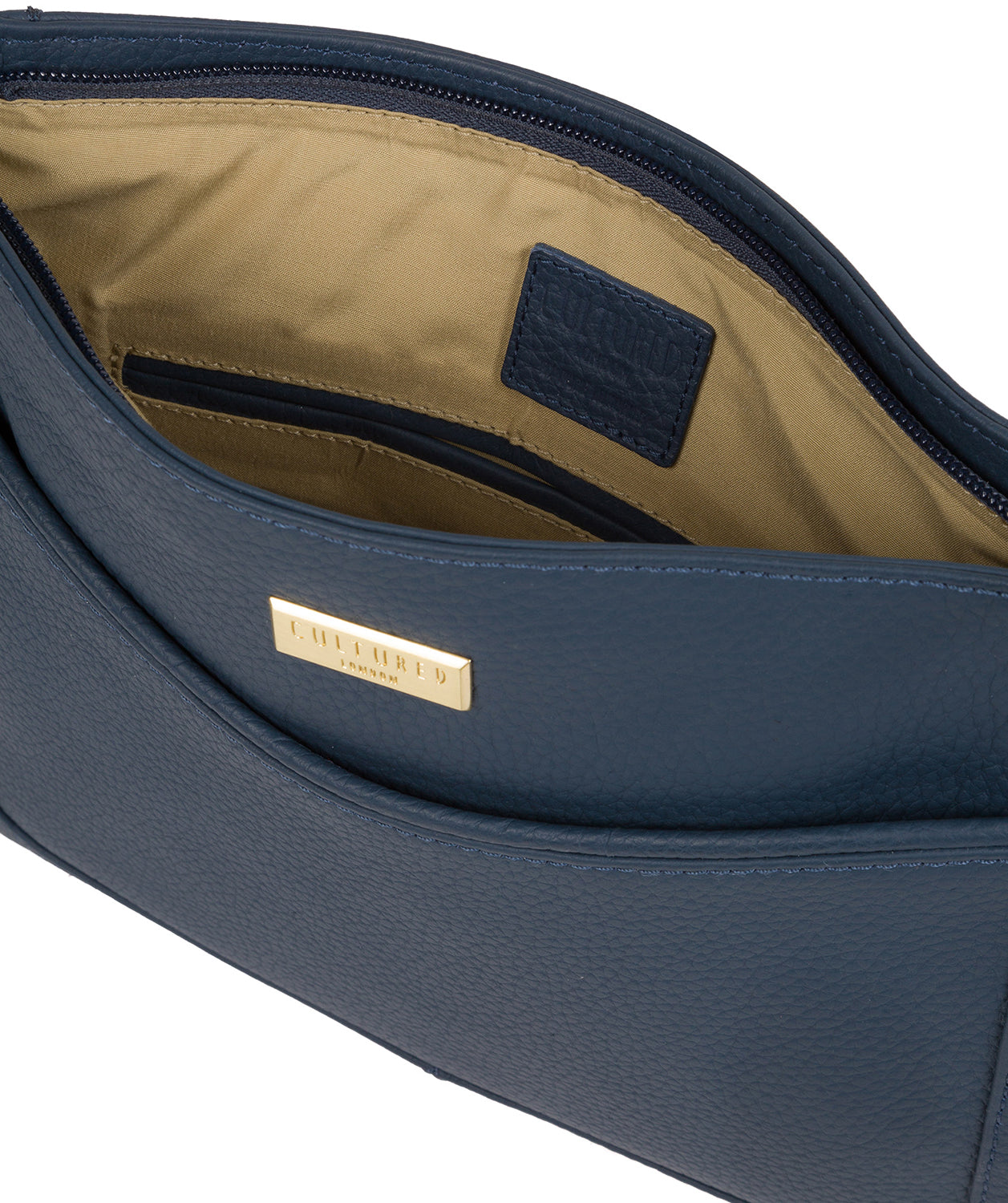 'Mireya' Denim Leather Cross Body Bag image 5