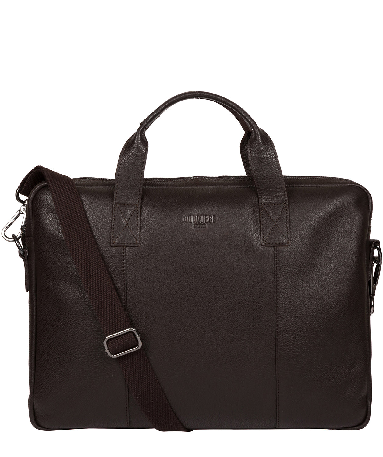 'Alex' Brown Leather Workbag Pure Luxuries London