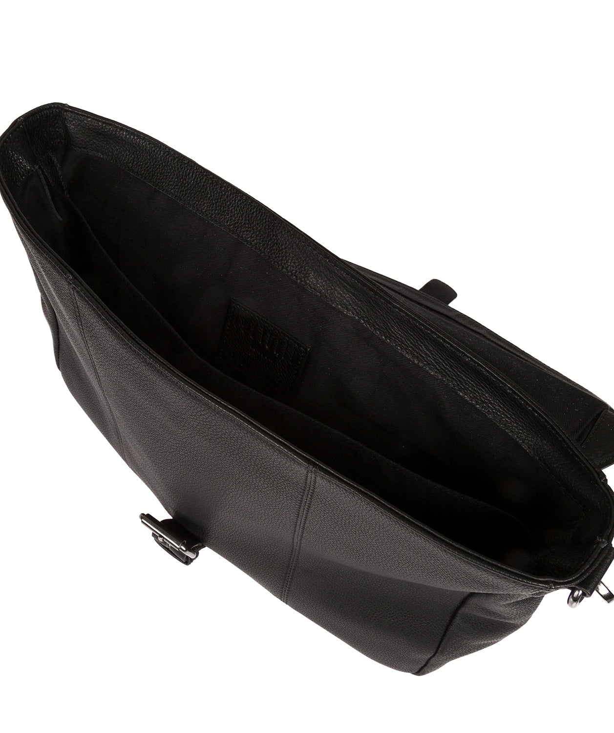 'Clarke' Black Leather Workbag Pure Luxuries London