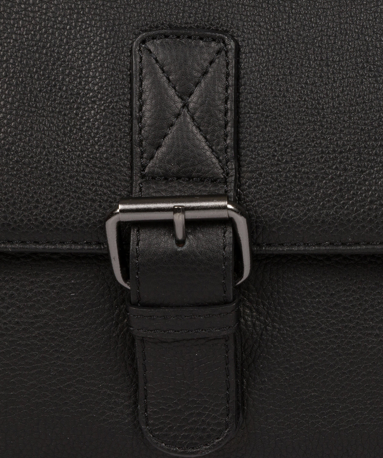 'Clarke' Black Leather Workbag Pure Luxuries London
