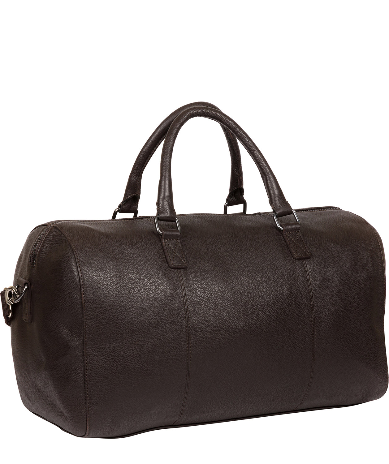 'Weekender' Brown Leather Holdall Pure Luxuries London