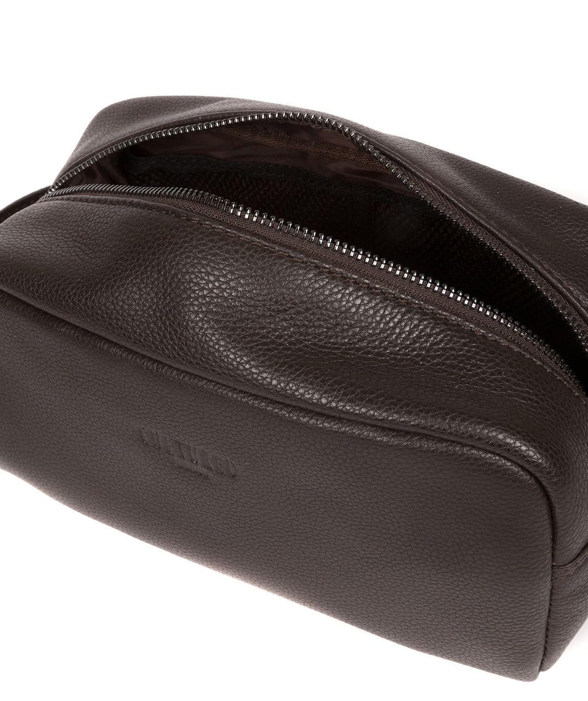 'Sail' Brown Leather Washbag image 4