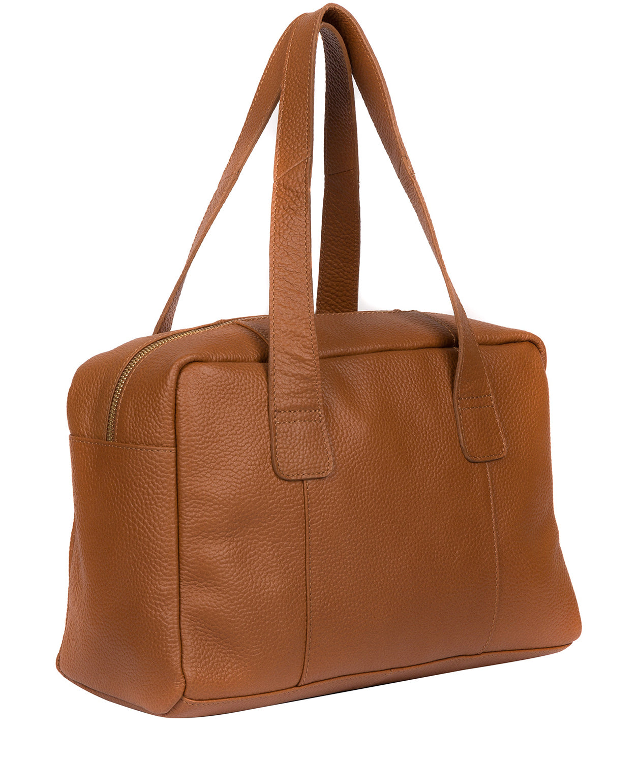 'Saldana' Tan Leather Handbag image 3