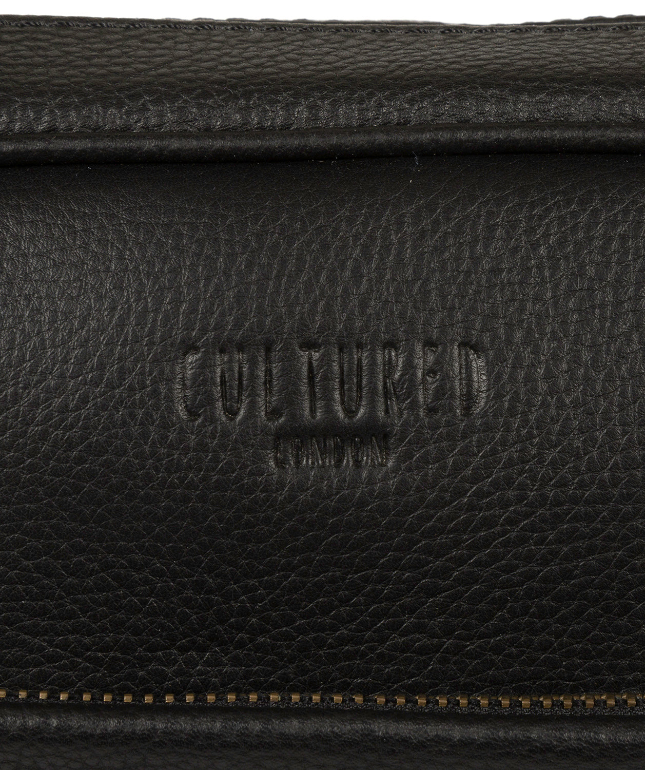 'Quay' Black Leather Work Bag Pure Luxuries London