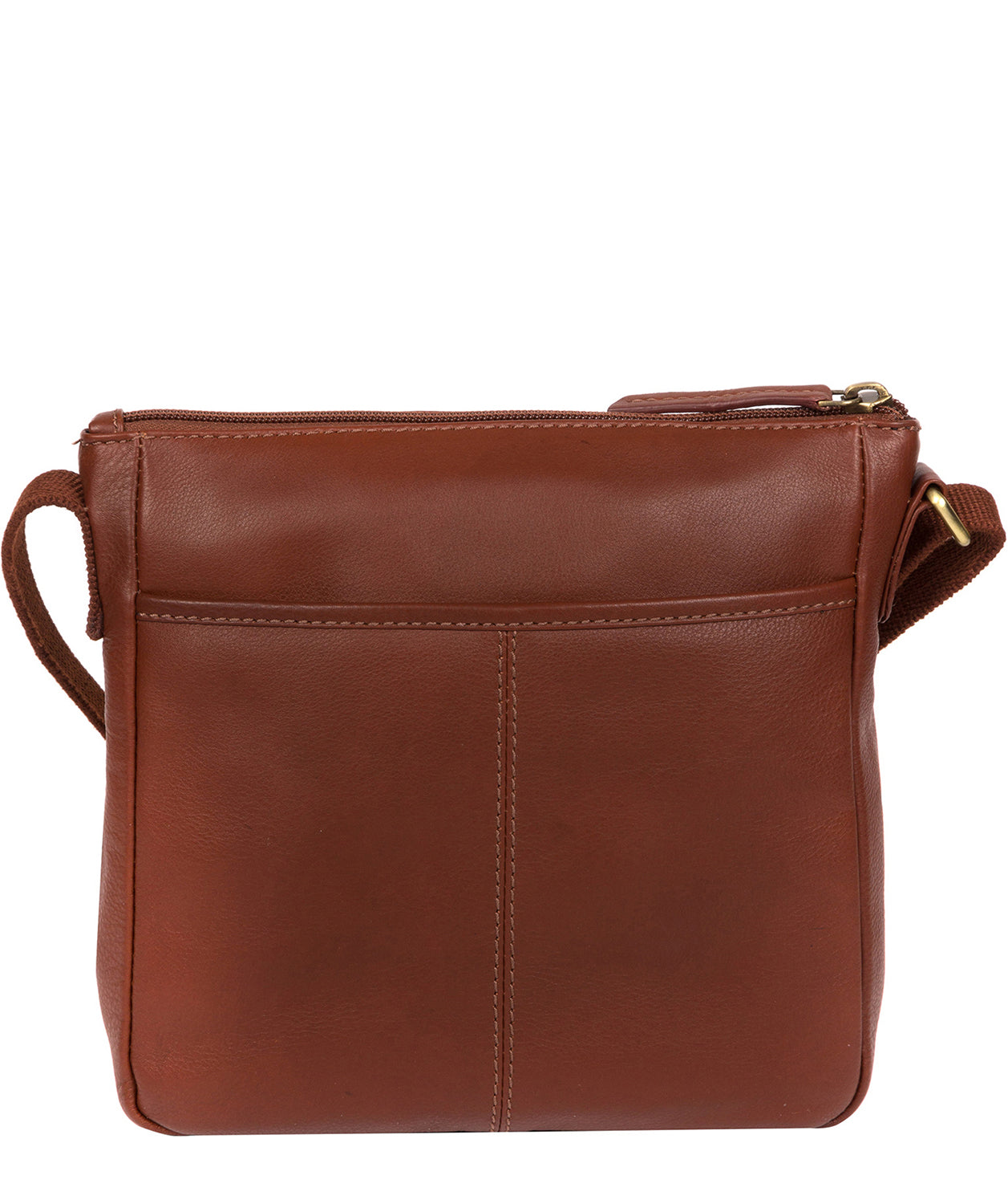 'Elna' Cognac Leather Cross Body Bag image 3