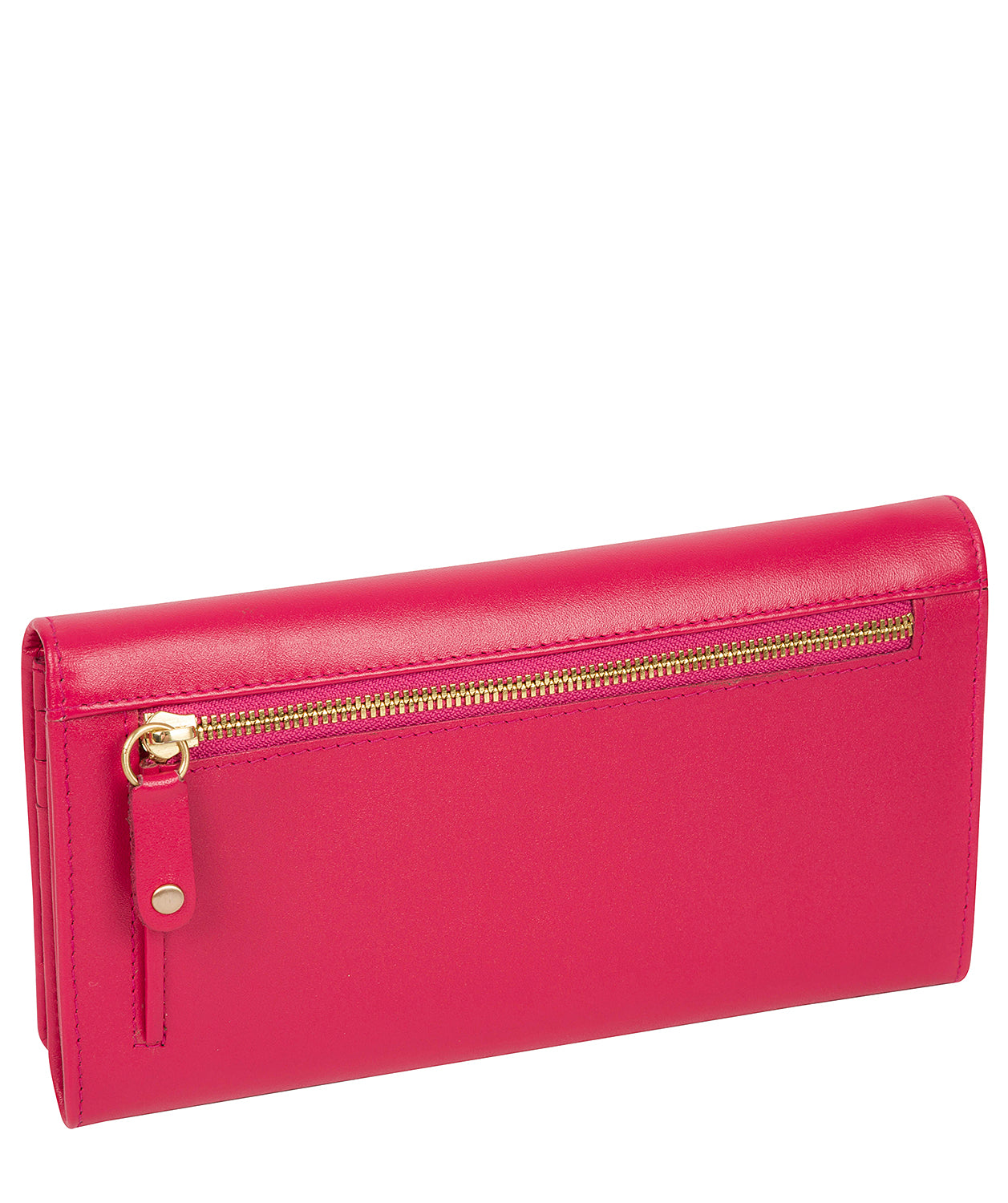 'Harlow' Fushia Leather Purse