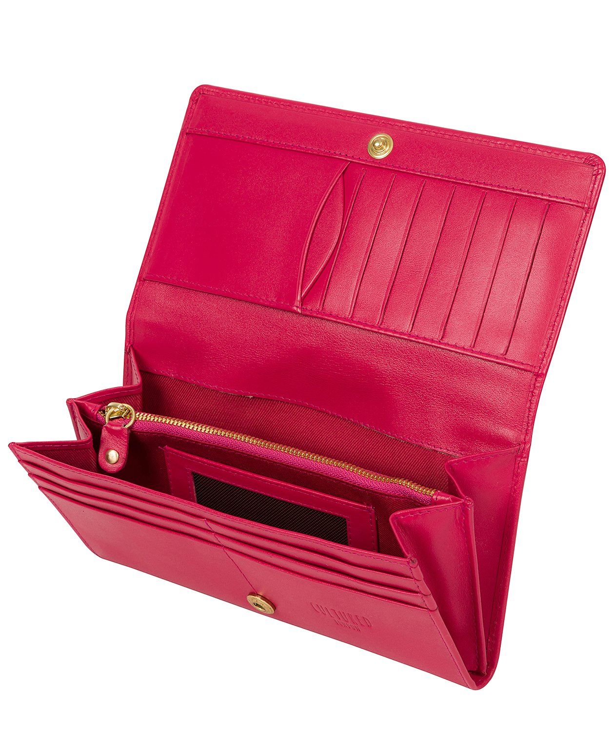 'Harlow' Fushia Leather Purse
