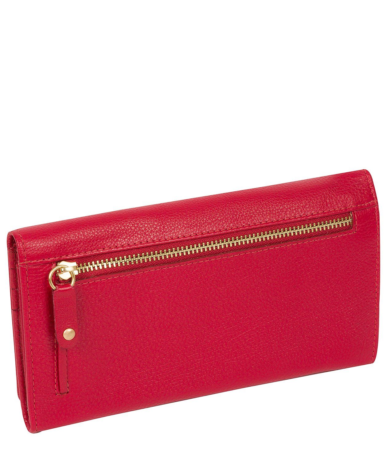 'Harlow' Red Leather Purse