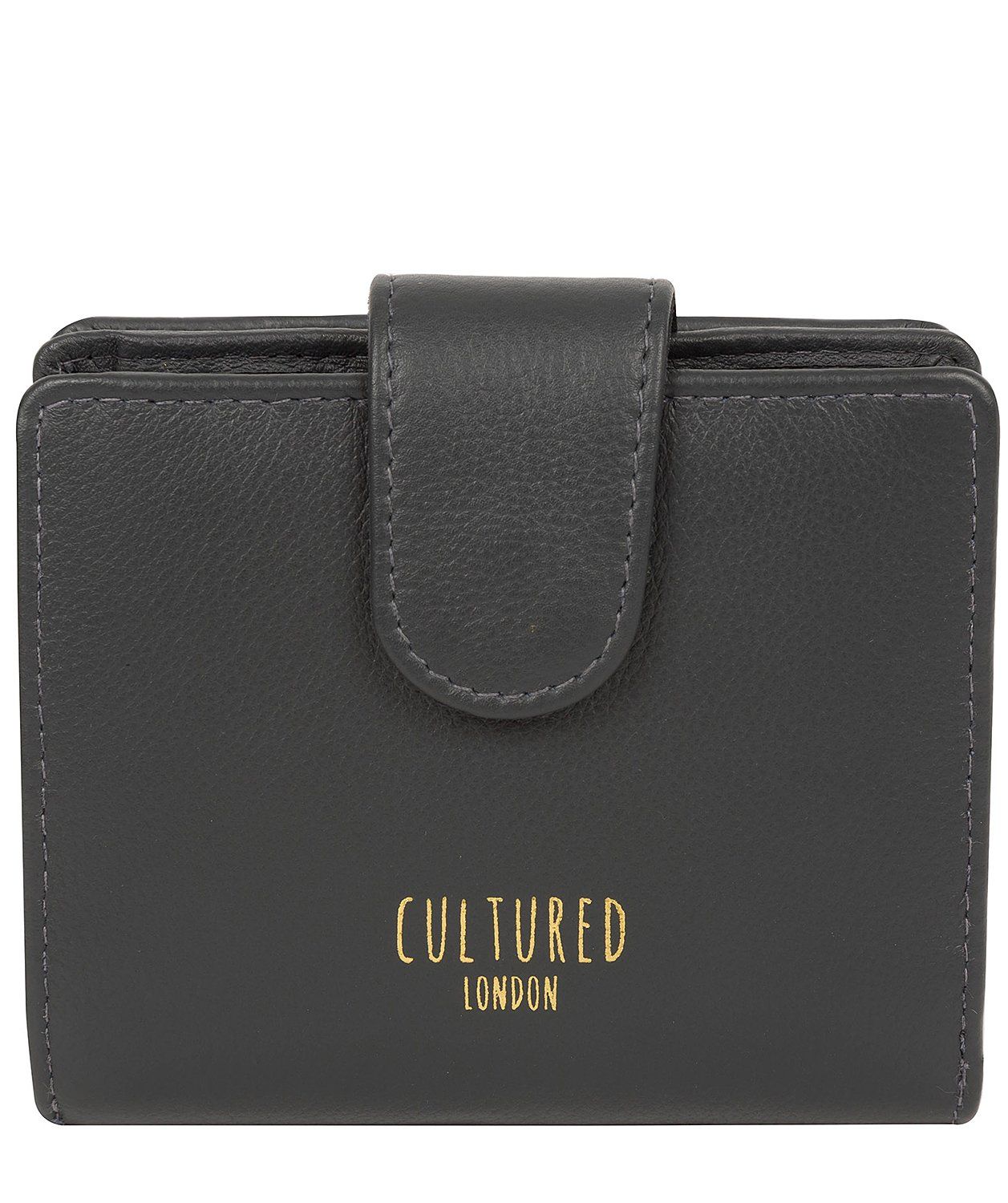 'Annalise' Admiral Navy Leather Purse Pure Luxuries London