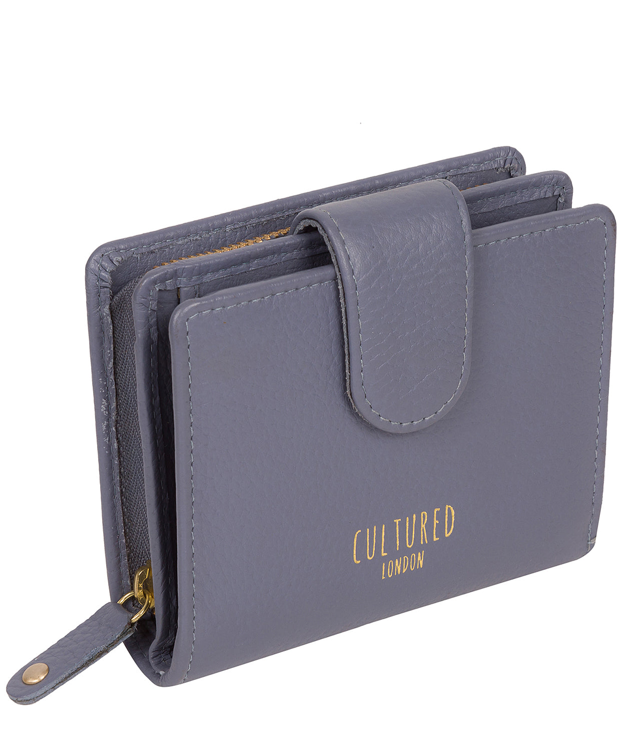 'Annalise' Bluebell Leather Purse